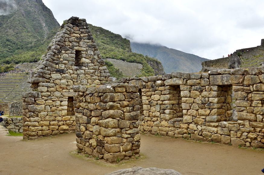 Руины хозяйственного здания Мачу пикча