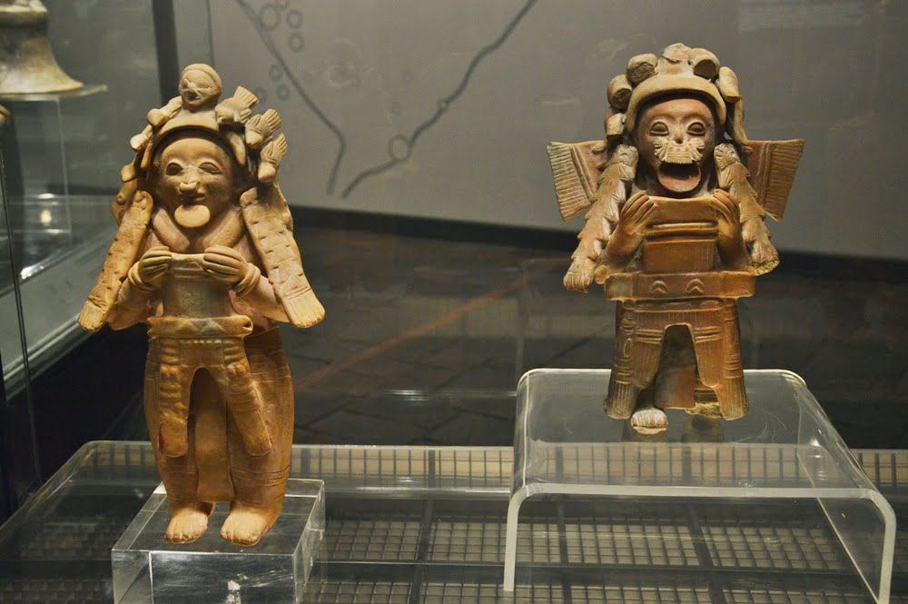 экспонат в музее эквадорской культуры в Кито