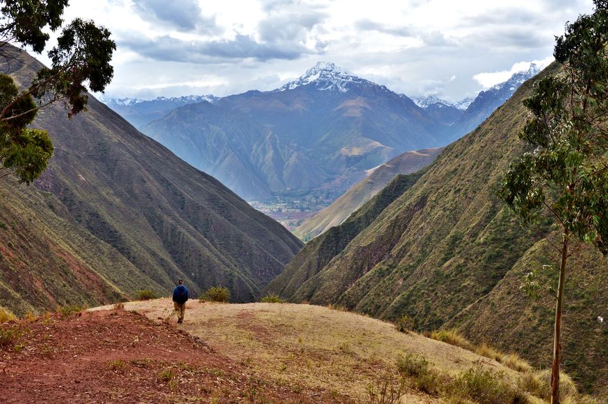 Дорога Инков в Священной долине в Перу