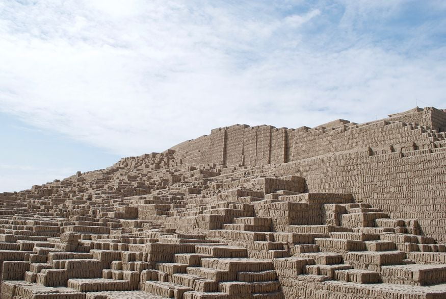Руины в Лиме Перу