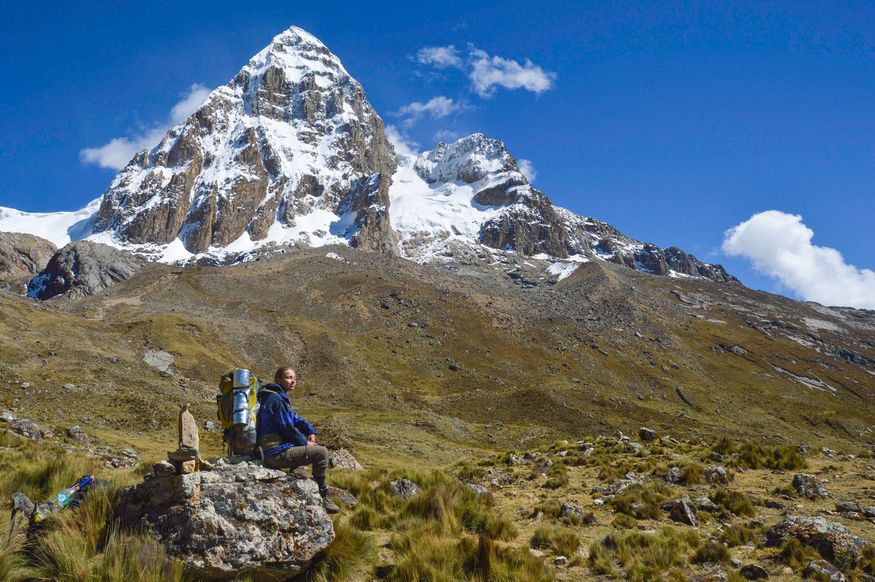 Гора Трапесио Cordillera Huayhuash circuit