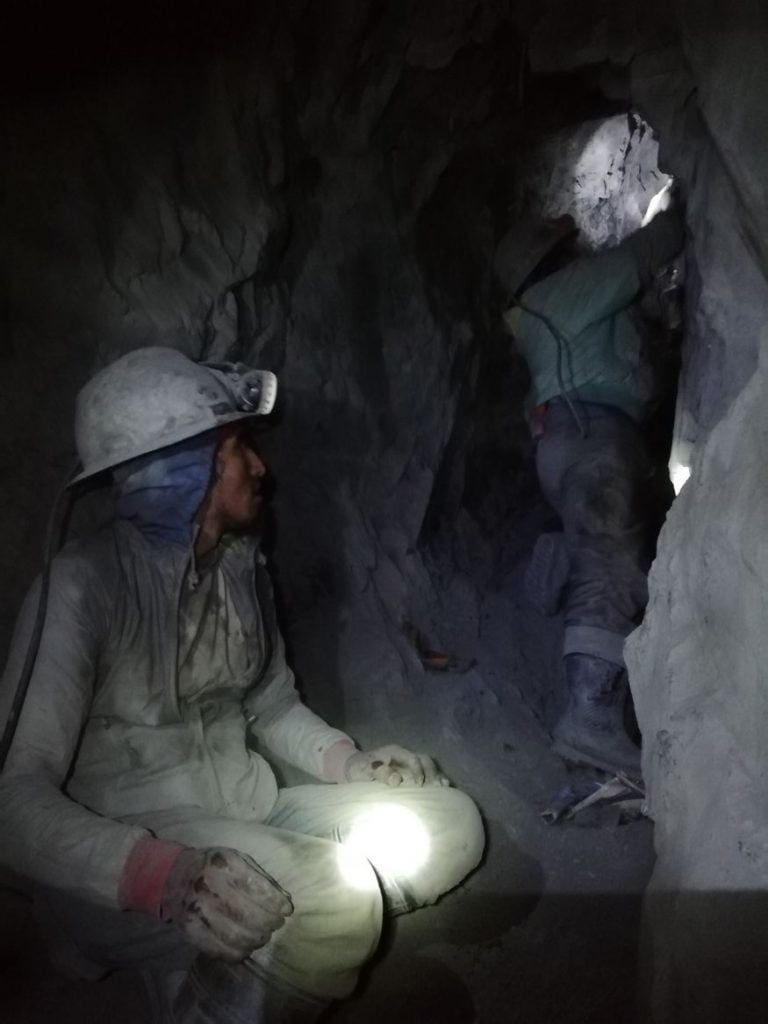 Боливийские шахтеры