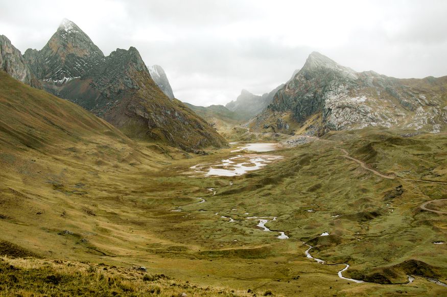 Перевал Qaqanan Huayhuash trek Peru