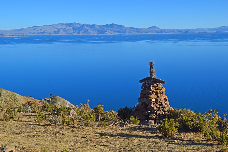 Озеро Титикака в Боливии