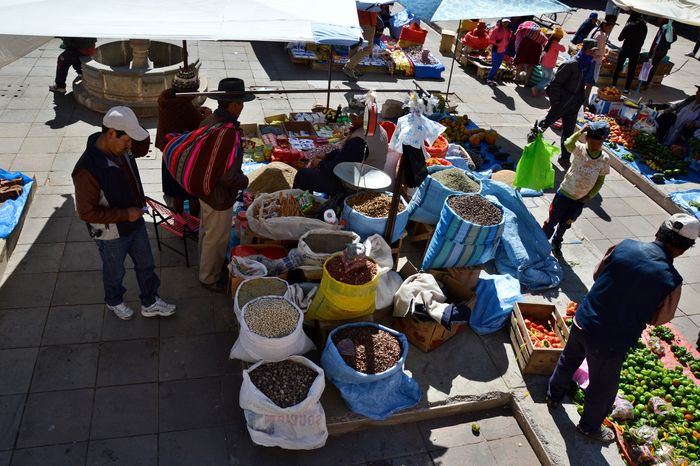 Рынок Тарабуко в Сукре