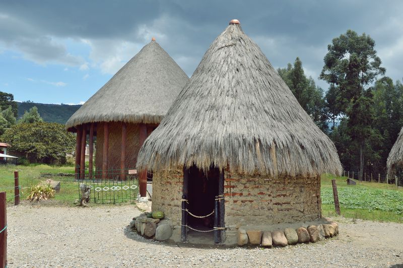Дом индейцев колумбии