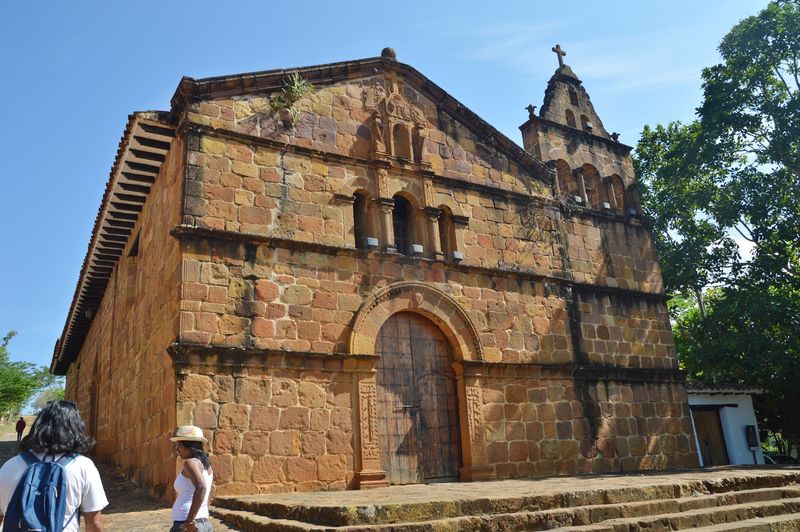 Колониальная церковь в Колумбии