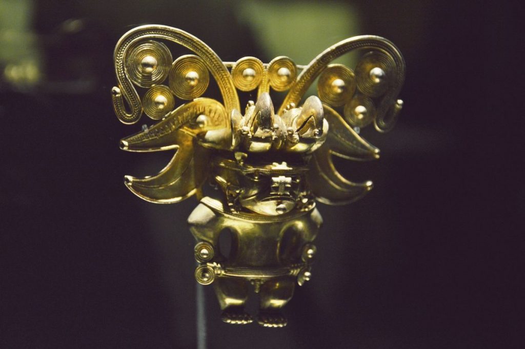 Предмет из коллекции музея Золота в Боготе
