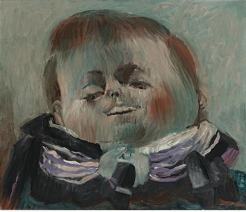 портрет ребенка — современное искусство