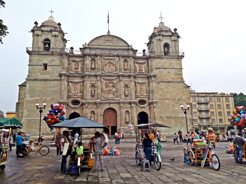 Собо в историческом центре города Оахака