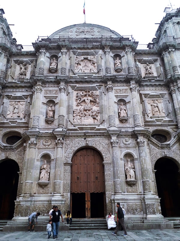 фасад церкви Оахака