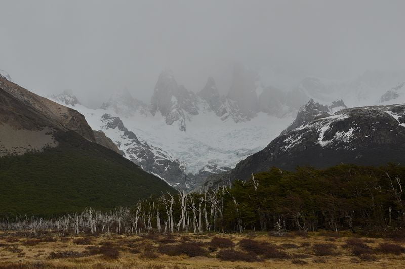 Пейзаж Патагонии — гора Фитц Рой