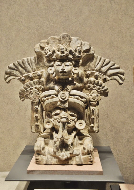 Музей антропологии Мехико - культура Оахаки