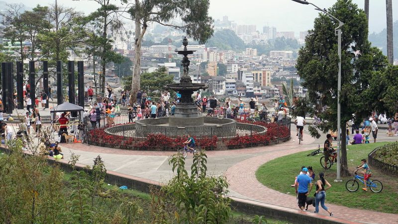 Город Вильявисенсио регион Льянос в Колумбии