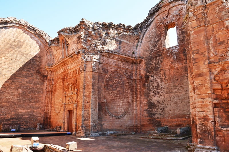 Руины миссии иезуитов в Парагвае ЮНЕСКО