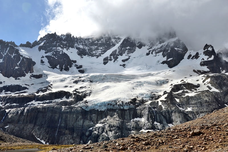 Glacier at Cerro Castillo national park / Ледник в национальном парке Серро Кастильо