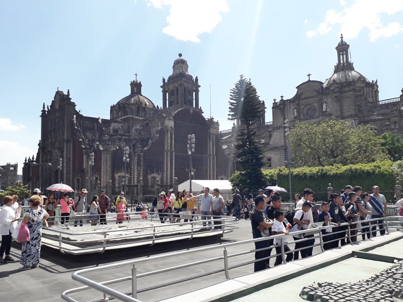 Главная площадь Мехико Сити