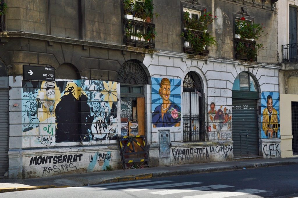 Граффити Эвы Перон — Буэнос Айрес