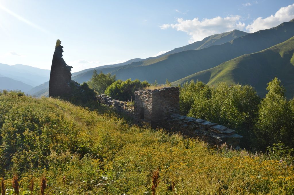развалины замка Чажаши