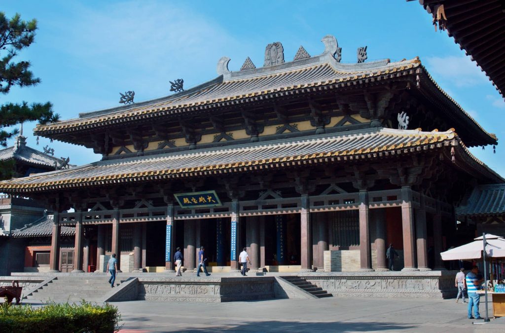 буддистский современный храм