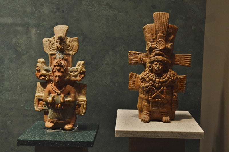 скульптуры майя