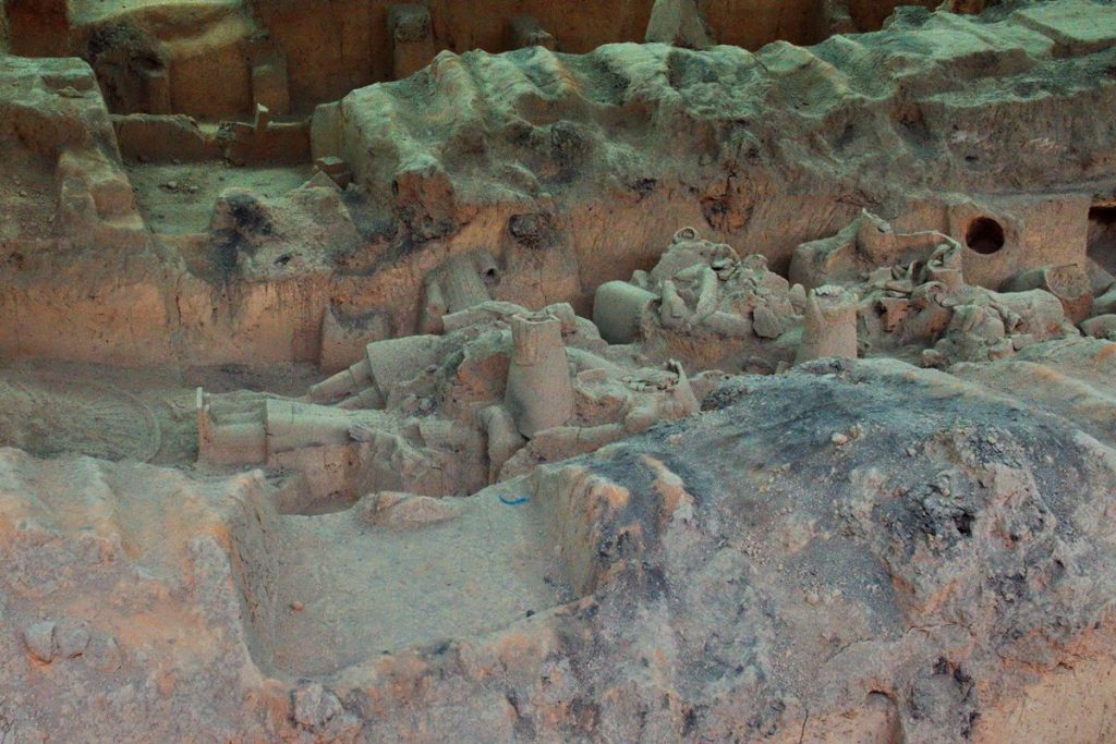 Детали раскопок в музее Терракотовая армия
