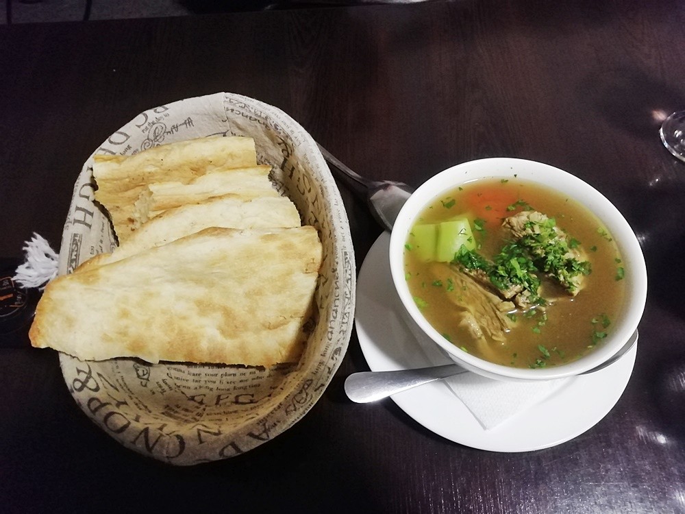 Грузинский суп татарияхни