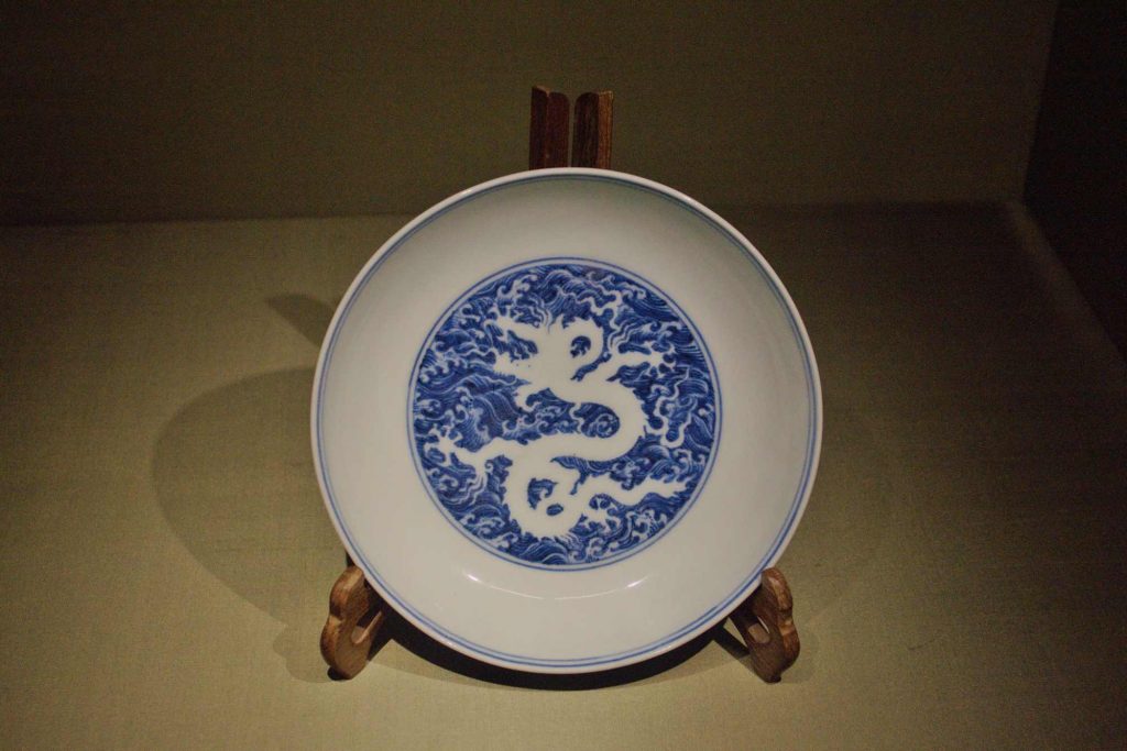 Сине-белая роспись Китай