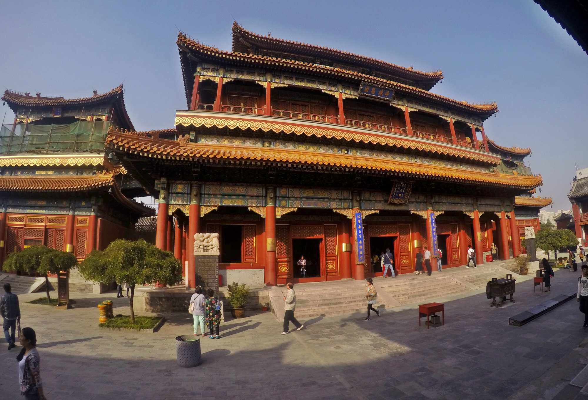 Ламаистский храм в Пекине