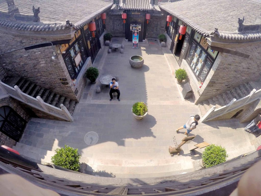 Внутренний китайский дворик