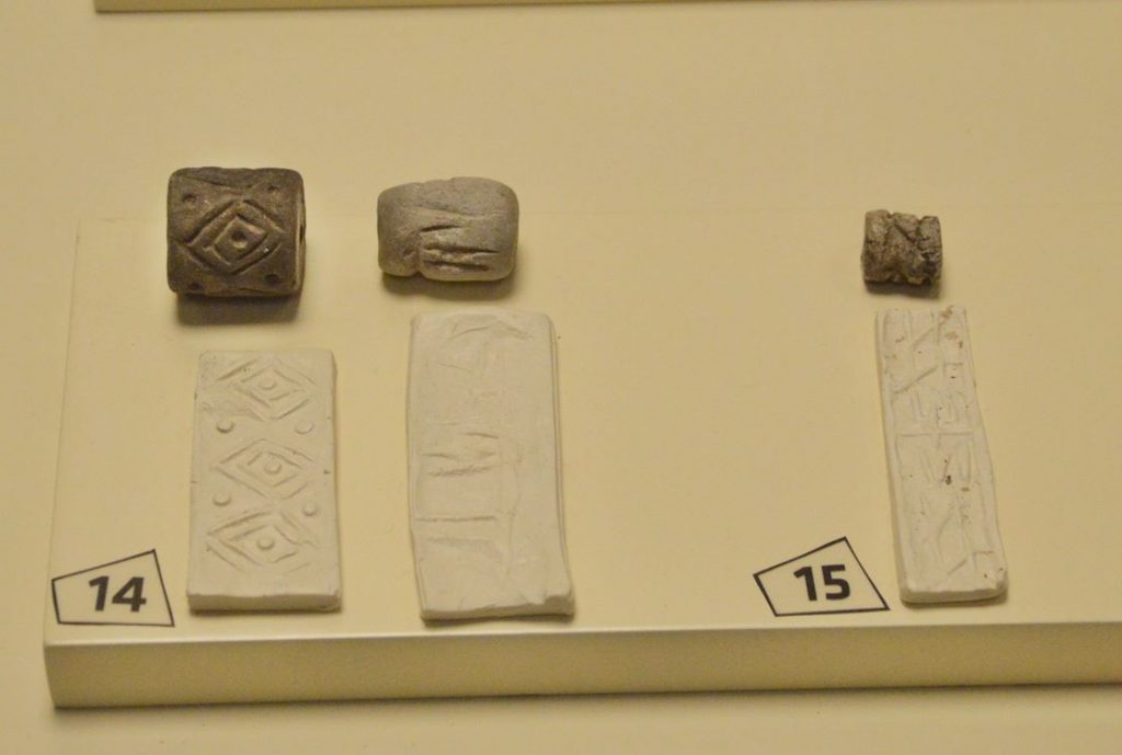 Месопотамские печати в музее