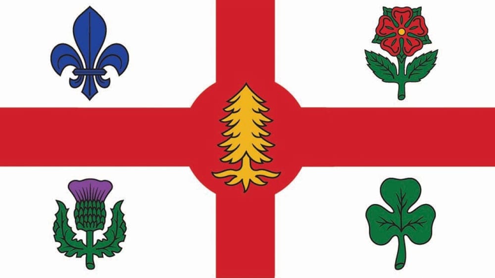 Флаг Монреаль