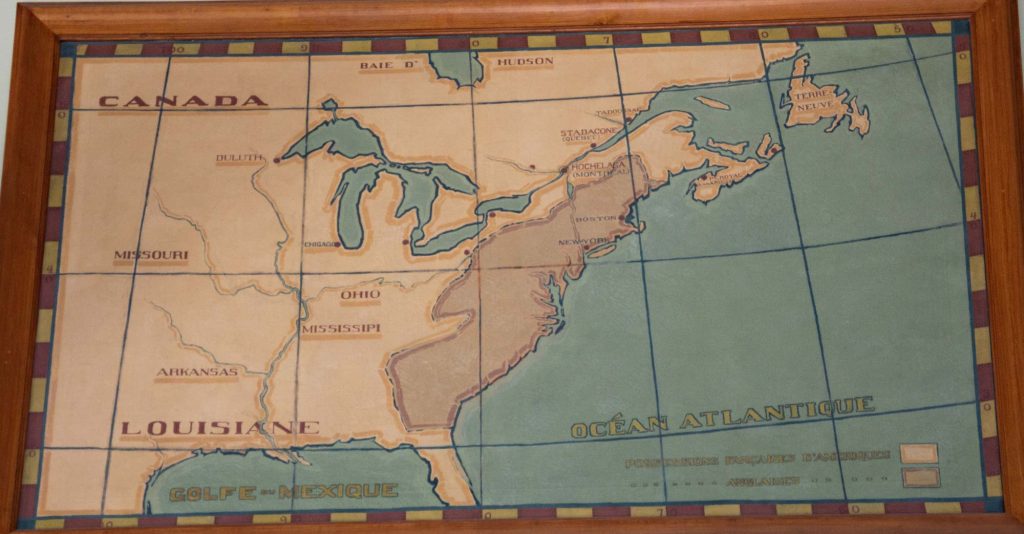 Карта заселения Северной Америки