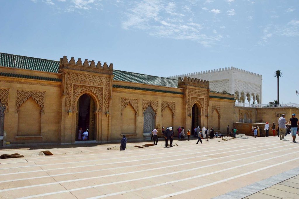 Вход в мавзолей Мухаммеда Пятого