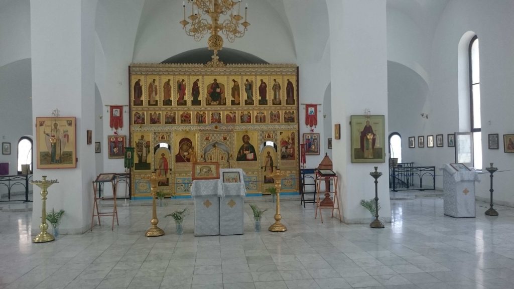 Интерьер православного храма Гавана