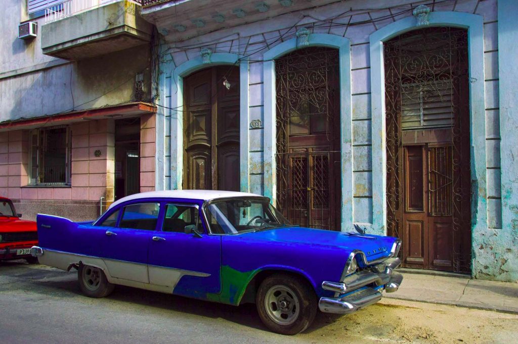 vintage car Куба