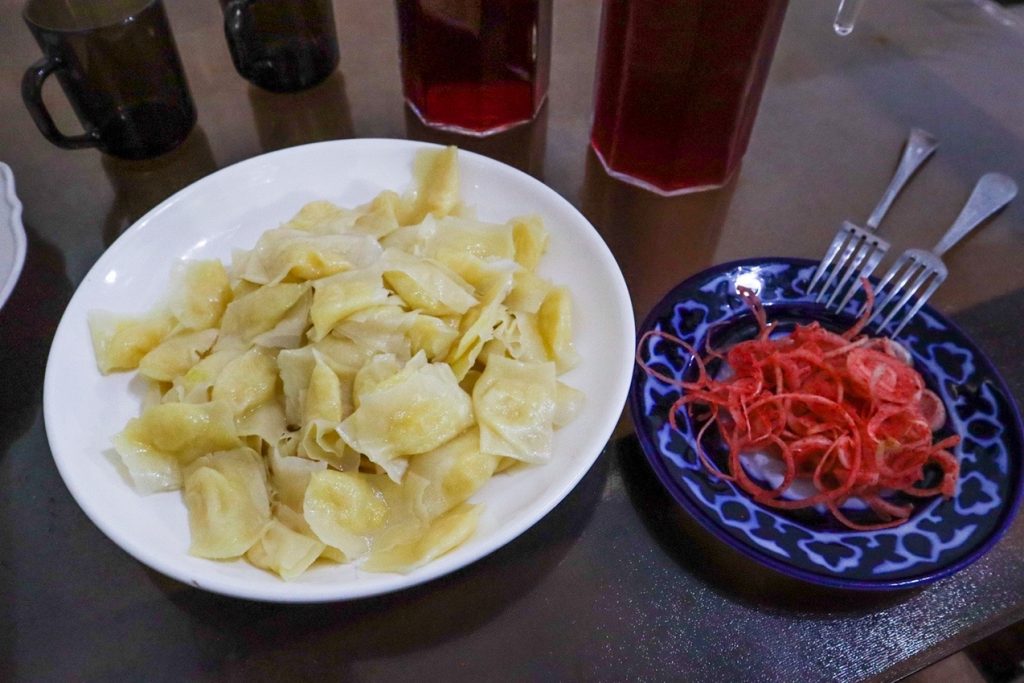 Майда манты — киргизская кухня