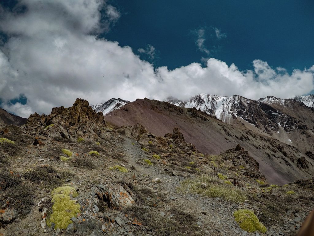 горный пейзаж Кыргызстана