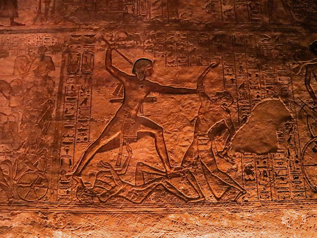 Избиение врагов фараоном Рамсесом Вторым