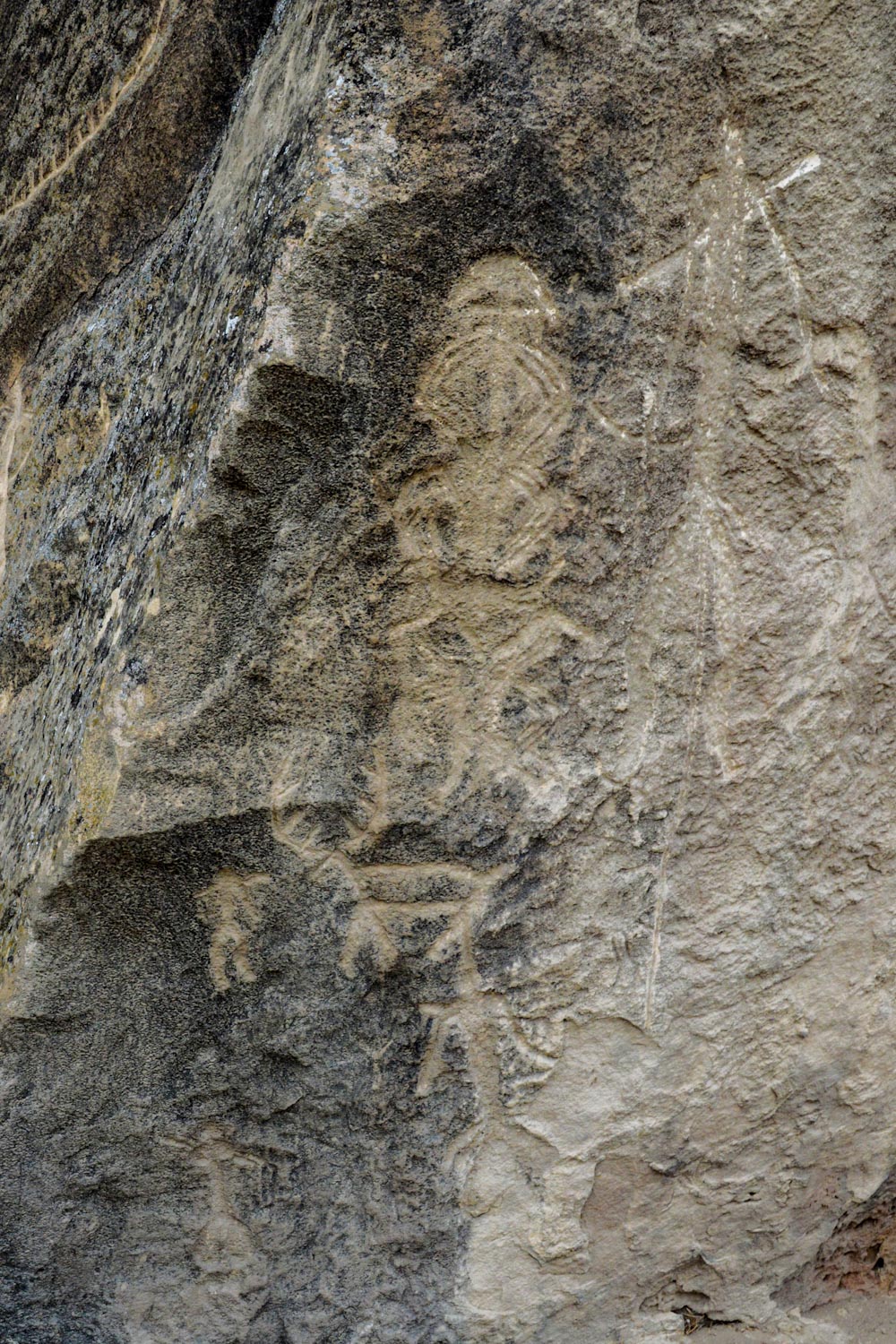гравировка на камне времен палеолита