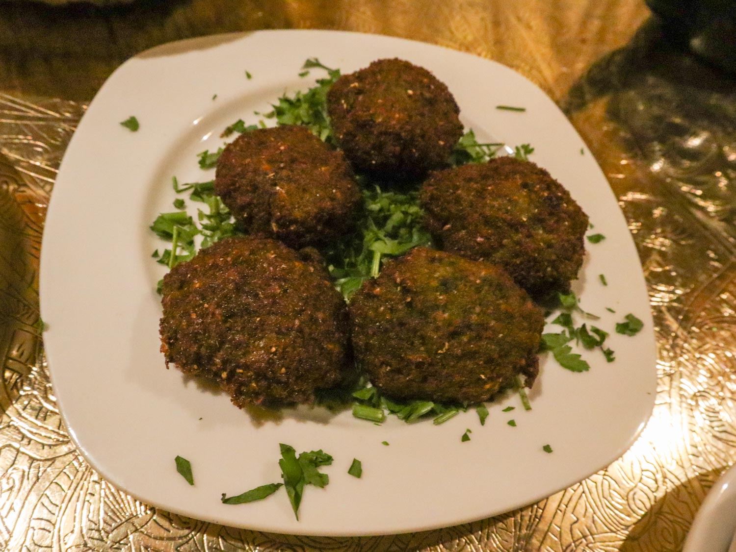 Фалафель из зеленых бобов — египетская кухня