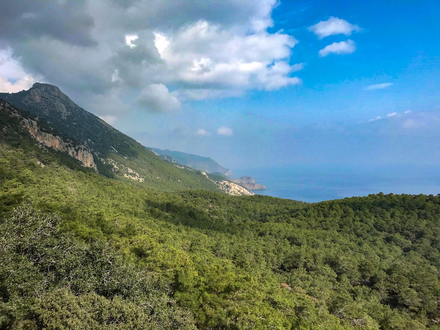 Природа Средиземного моря в Турции