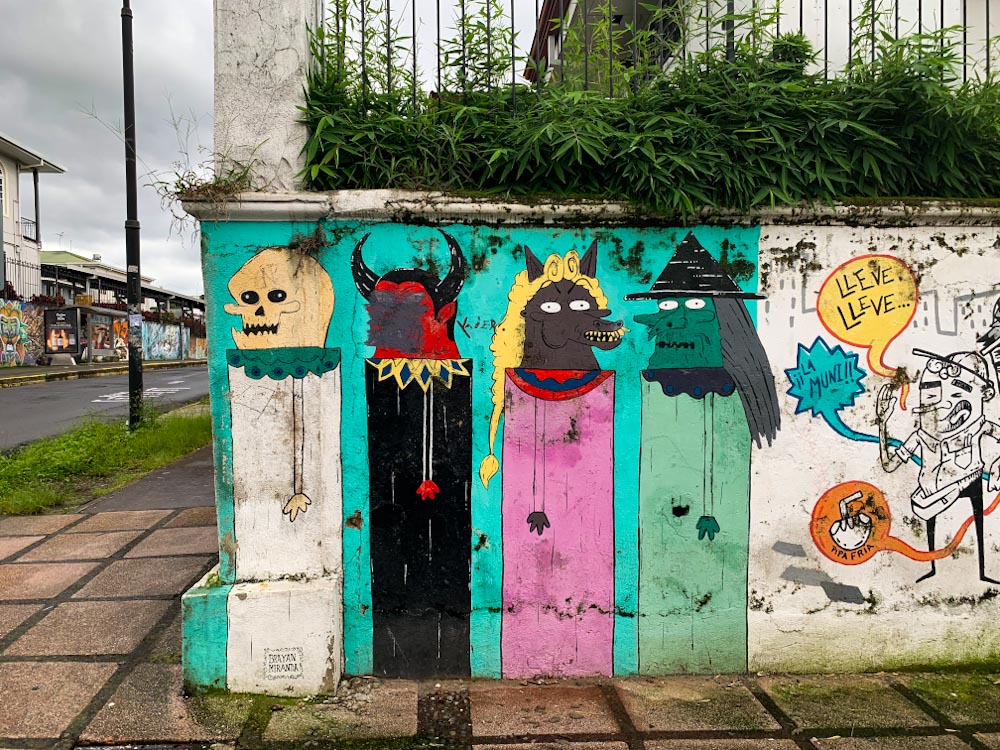 Граффити в Сан-Хосе Коста-Рика
