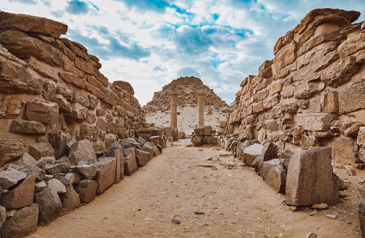 Абусир в Египте — Abusir Pyramids in Egypt