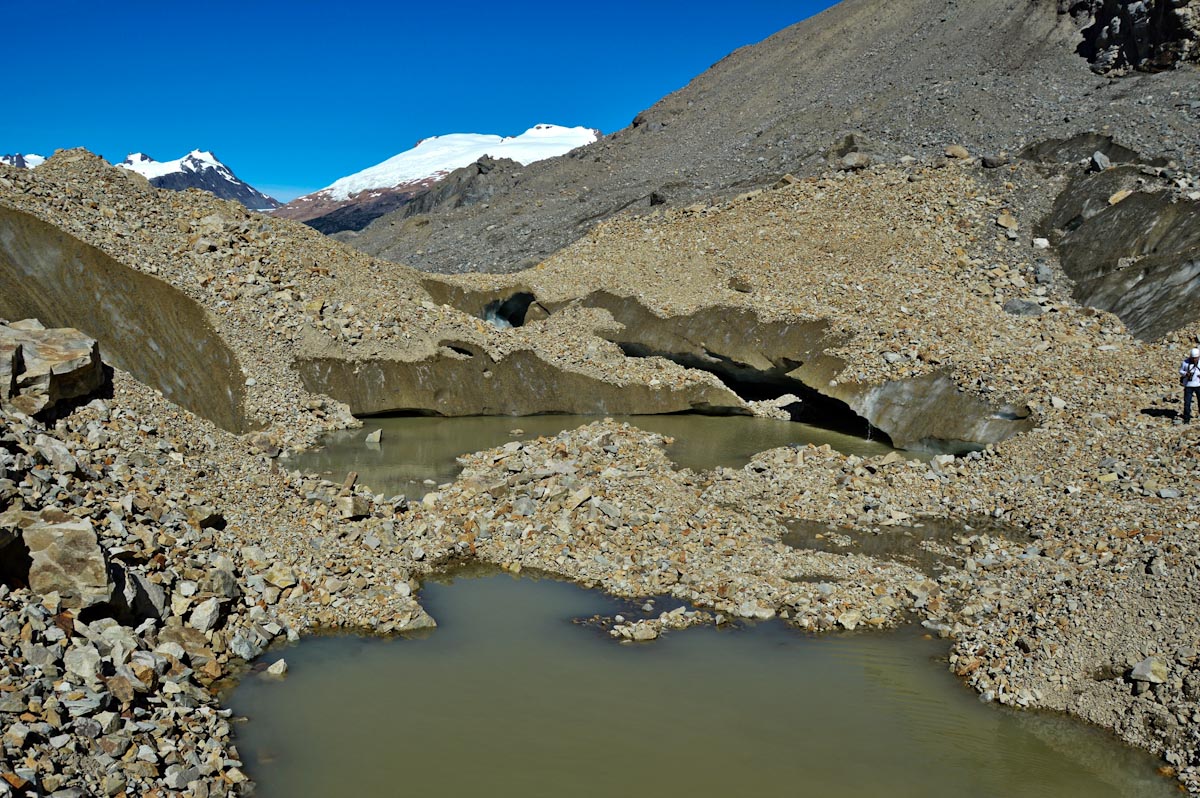 Glacier redeeming/ Морена оставшаяся после таяния ледника