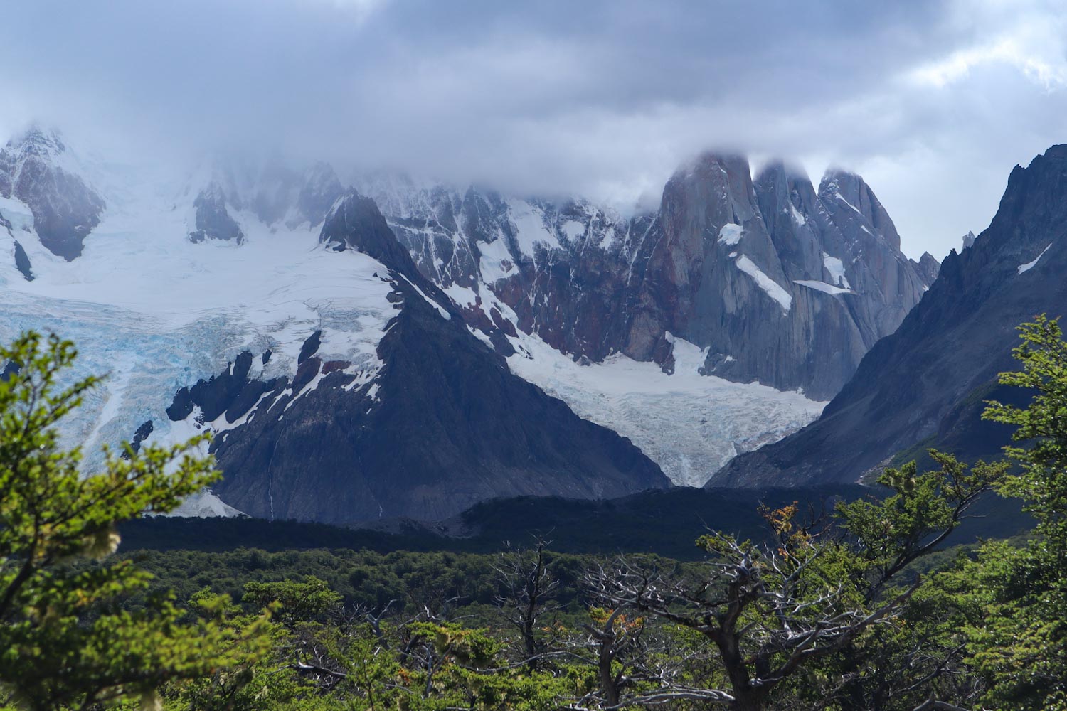 Гора Серро Торре в Аргентине