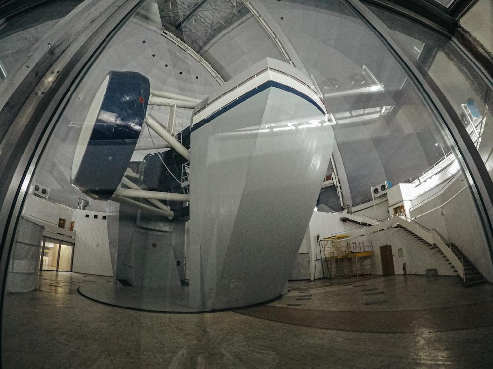 Большой телескоп азимутальный — обсерватория в Архызе
