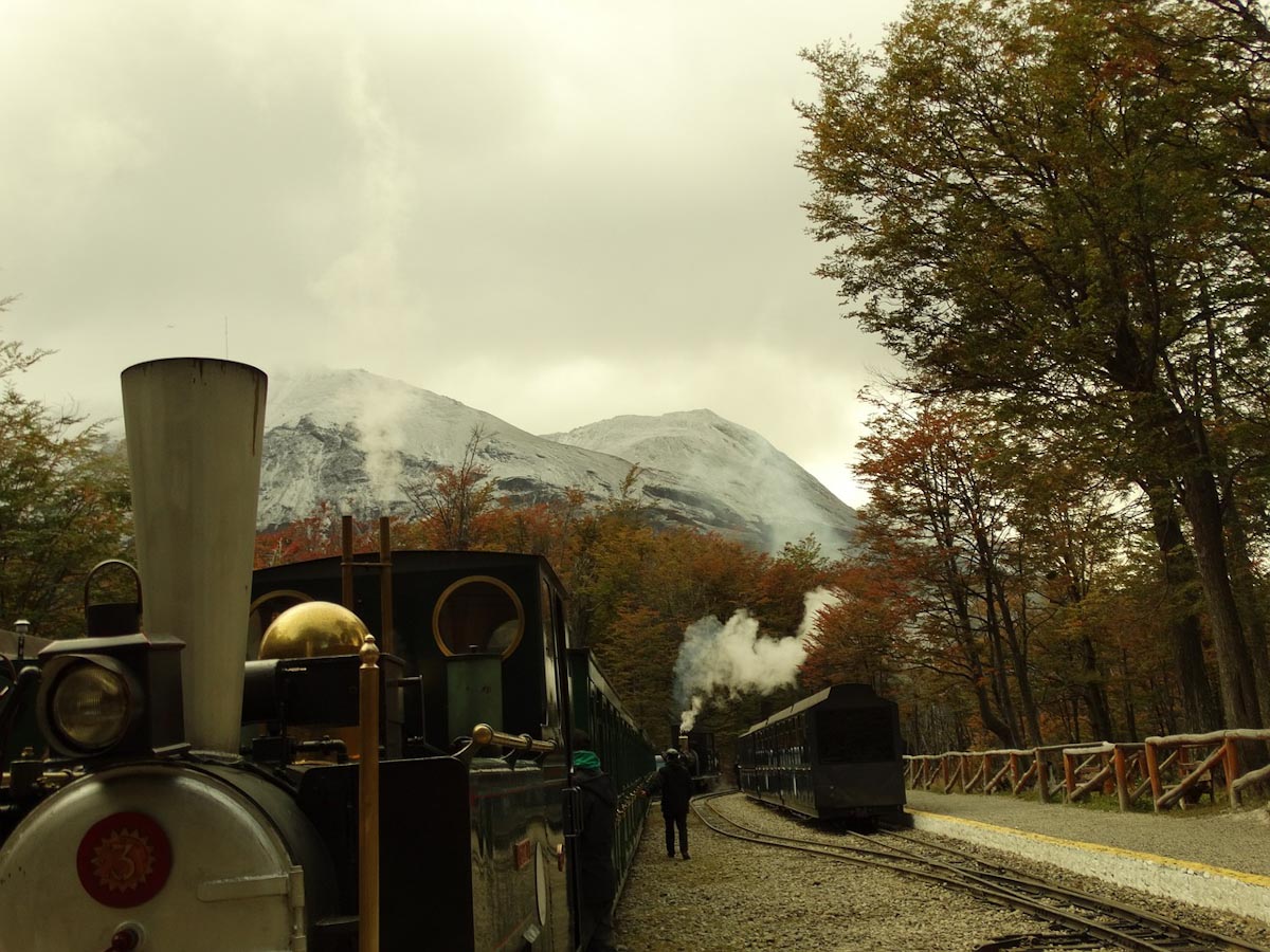 Train in Ushuaia - поезд в Ушуайе