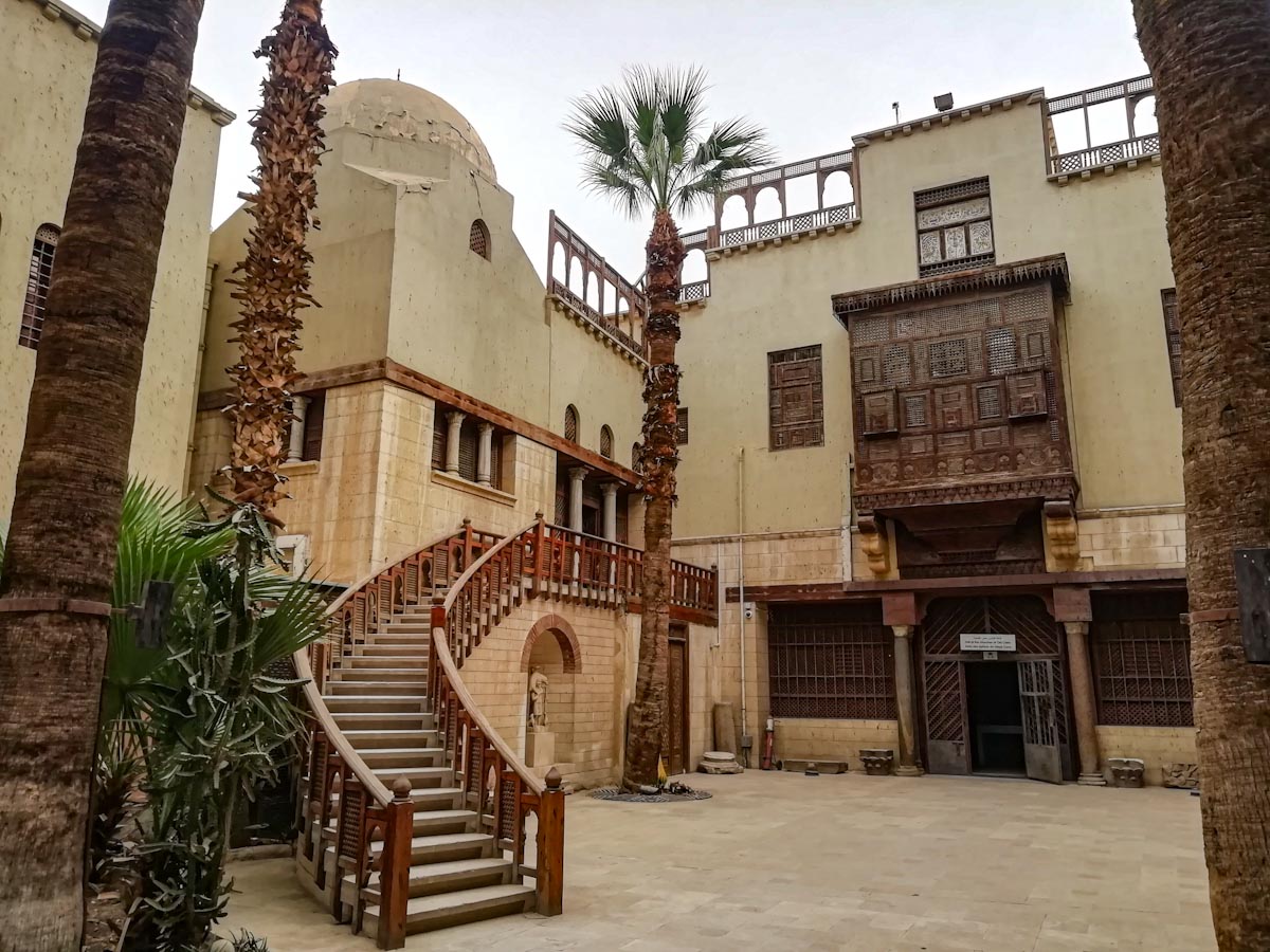 Коптский квартал в столице Египта