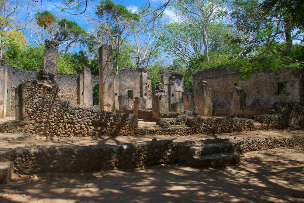 Руины Геди в Малинди